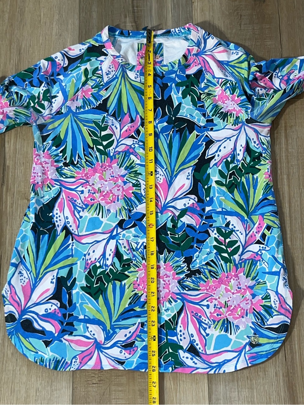Lilly Pulitzer Women’s Luxletic Blythe Floral Pullover Size Medium - Picture 6 of 7